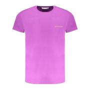 Trussardi Lila Herr T-shirt med Korta ärmar Purple, Herr