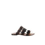 Chloé Pre-owned Pre-owned Laeder sandaler Brown, Dam