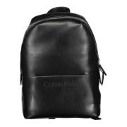 Calvin Klein Svart herrryggsäck med laptopfack Black, Herr