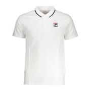 Fila Polo Tröja Kortärmad Vit White, Herr