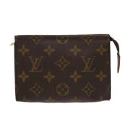 Louis Vuitton Vintage Pre-owned Canvas kuvertvskor Brown, Dam