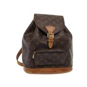 Louis Vuitton Vintage Pre-owned Canvas ryggsckar Brown, Dam