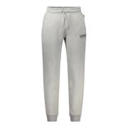 Napapijri Sportiga sweatpants med elastisk midja och muddar Gray, Herr