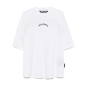 Palm Angels Stiliga T-shirts och Polos White, Herr