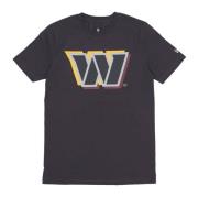 New Era Washington Commanders Fotboll Tee Gray, Herr