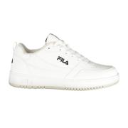 Fila Sportiga vita snörskor med brodyr White, Dam