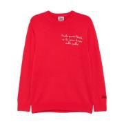 MC2 Saint Barth Rossa Sweater Aw24 Herrkläder Red, Herr