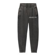 Alexander Wang Klassiska Logo Sweatpants Black, Dam