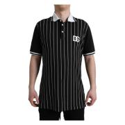 Dolce & Gabbana Polo Shirts Black, Herr