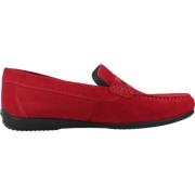 Geox Stiliga Loafers Ascanio Modell Red, Herr