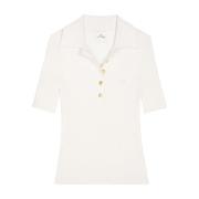 Courrèges Vita T-shirts & Polos för kvinnor White, Dam