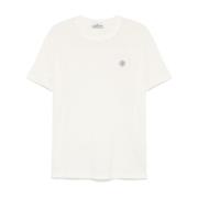 Stone Island Herr Avorio T-shirts & Polos White, Herr