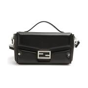 Fendi Svart Axelväska Soft Trunk Black, Herr