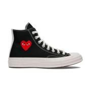 Comme des Garçons Play Svarta Sneakers för Alla Könen Black, Herr