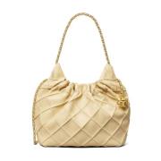 Tory Burch Stilren Dam Skulderväska Beige, Dam