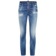 Dsquared2 Blå Jeans för Män Blue, Herr