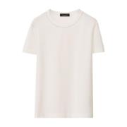 Fabiana Filippi Stilig Jersey T-shirt för kvinnor White, Dam