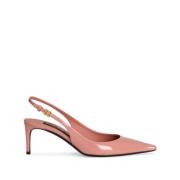 Dolce & Gabbana Rosa Klackpumps Eleganta Skor Pink, Dam