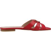 Pinko Marli Slipper Sliders Red, Dam