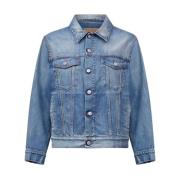 MM6 Maison Margiela Denimjacka Blue, Dam