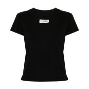 MM6 Maison Margiela Dam T-shirts & polos i svart Black, Dam