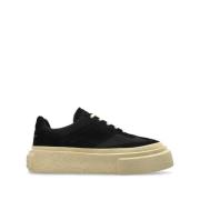 MM6 Maison Margiela Svarta Sneakers Ss25 Black, Herr