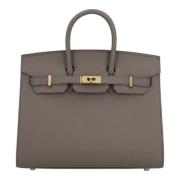 Hermès Vintage Pre-owned Laeder handvskor Gray, Dam