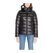 Blauer Polyamid Jackor & Kappa Black, Dam