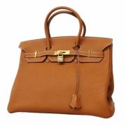 Hermès Vintage Pre-owned Laeder handvskor Brown, Dam