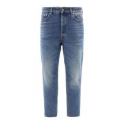 Golden Goose Happy Slim-fit Jeans Blue, Herr