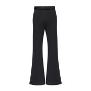 MM6 Maison Margiela Rynkad bomullsbyxor Svart Black, Dam