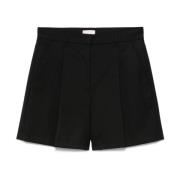 Liu Jo Svarta Bermuda Shorts för Kvinnor Black, Dam