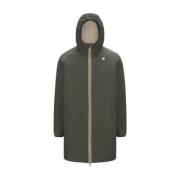 K-Way Jacob ST Warm Double Parkas Green, Herr