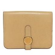 Hermès Vintage Pre-owned Laeder plnbcker Beige, Dam