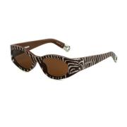 Jacquemus Jac4 C11Sun Sunglasses Brown, Dam