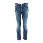 Dsquared2 Blå Skater Jeans för Herr Blue, Herr