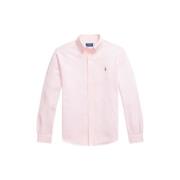 Polo Ralph Lauren Oxford Mesh Bomullsskjorta Pink, Herr