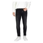 Antony Morato Slim Jeans Vår/Sommar Kollektion Black, Herr