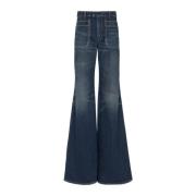 Balmain Utställda denimjeans Blue, Herr