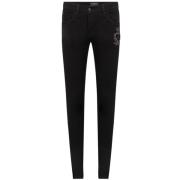 Dolce & Gabbana Skinny Jeans med broderat logotyp Black, Herr