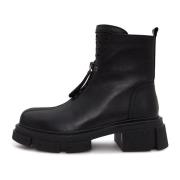 Cesare Gaspari Blockklack Klassiska Ankelboots Black, Dam