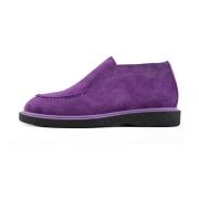 Cesare Gaspari Slip-On Loafers - Violet Purple, Dam