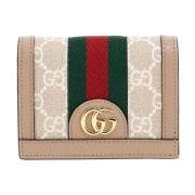 Gucci Stilren Plånbok för Män och Kvinnor Beige, Dam