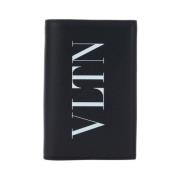 Valentino Garavani Monogram Korthållare med Billfold Design Black, Her...