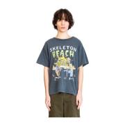 Gallery Dept. Vintage Black Skeleton Beach Tee Multicolor, Herr