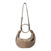 Chloé Hobo väska i kornläder Brown, Dam