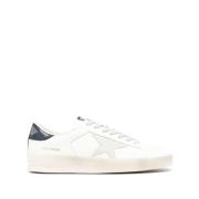 Golden Goose Vit Midnatt Blå Sneakers Panel Design White, Herr