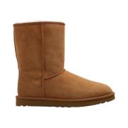 UGG Klassiska korta snö stövlar Brown, Herr