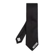 Moschino Sidenslips med logotyp Black, Herr