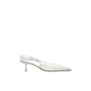 Jimmy Choo Klackskor Amel White, Dam